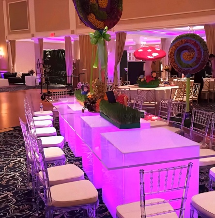 Светильник Куб 50 питание от сети 220В, RGB