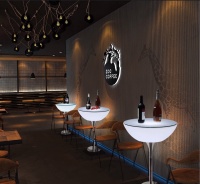 Комплект светящейся мебели Стол+2 стула V3 Комплект светящейся мебели Стол+2 стула V3